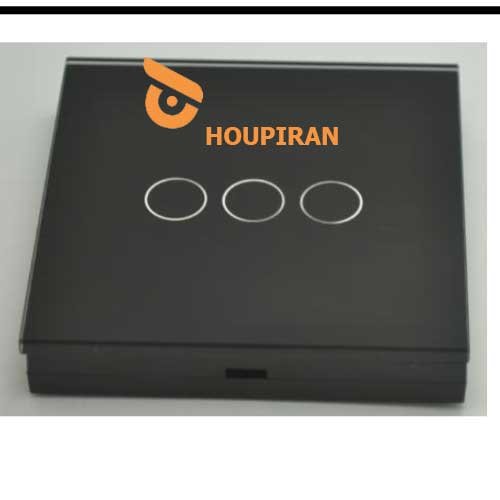 3gang wall remote transmitter with battery,wireless installation