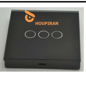 3gang wall remote transmitter with battery,wireless installation