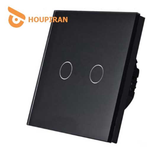 1gang-2way-remote--RF433-switch-Black