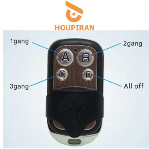 4buttons-Remote-controller(30m-if-barrier-free),control-3-lamps