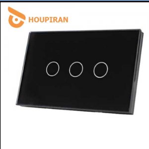 Wifi 2gang 1way touch switch ,1000Wgang,2000W total,,Nuetral and Live wire