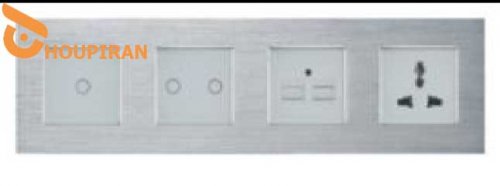 1gang1way remote RF433+2g1w dimmer+2a usb+MF socket