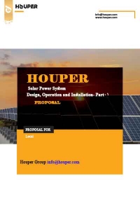 سیستم برق خورشیدی-اجزای سیستم